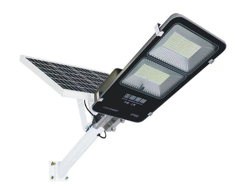 300W 400W IP65 étanche en aluminium solaire LED Street Light avec télécommande et pôle