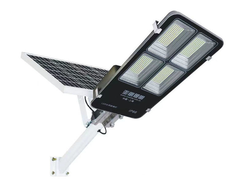 300W 400W IP65 étanche en aluminium solaire LED Street Light avec télécommande et pôle