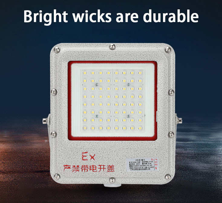 AR111 Type de base Zone lumineuse à LED Certifié ATEX Proof Explosion Floodlight Facile à installer